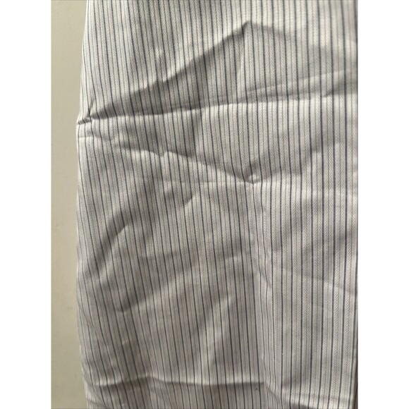 Men's Stripe Button Front Shirt Long Sleeve Size XL Multi-Color - Picture 7 of 15